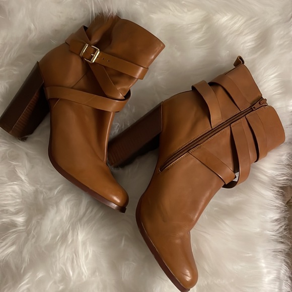 Tan Aldo Booties - Picture 3 of 4